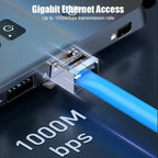 SAMZHE Cat6 RJ45 Connector 8P8C Modular Lan Cable Head Plug  Cat 6 Crimp Network RJ 45 for Ethernet