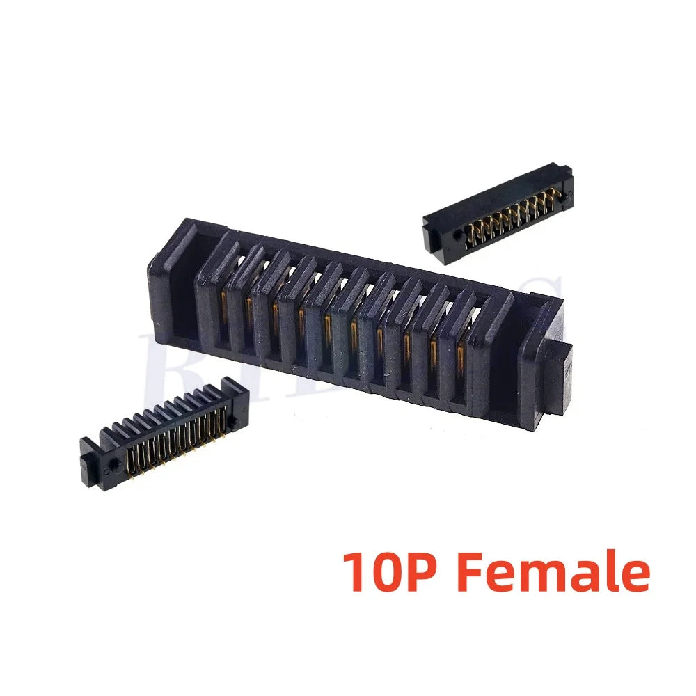 5 20Pcs Blade Male Battery Connector 2.0 MM Pitch 3 4 5 6 7 8 9 10 11 12 Position Right Angle Through Holes Straight PCB Header