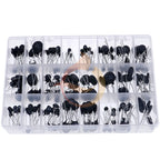200Pcs 22Value 2.5D/3D/5D/8D/10D/20D/47D-7/9/11/13/15 NTC Thermal Resistor Negative Temperature Coefficient Assorted kit