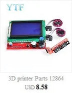 Mega 2560 R3 1pc RAMPS 1.4 control panel 5pcs DRV8825 or A4988 Stepper Motor Drive 3D Printer Parts