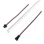 5/10/20 Pairs 3 Pin JST SM LED Connector 15cm 22AWG Male Female Connector for WS2812B WS2811 CCT LED Strip