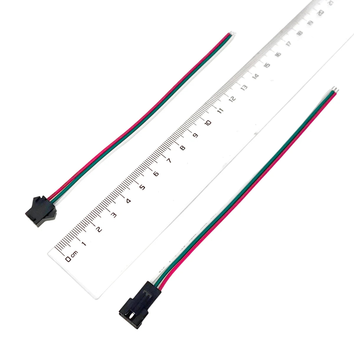 5/10/20 Pairs 3 Pin JST SM LED Connector 15cm 22AWG Male Female Connector for WS2812B WS2811 CCT LED Strip