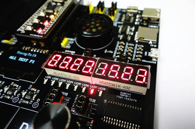 STM32 ARM Cortex-M3 STM32F103C8T6 Development Board with RS232 RS485 CAN MP3 USB Breadboard OLED