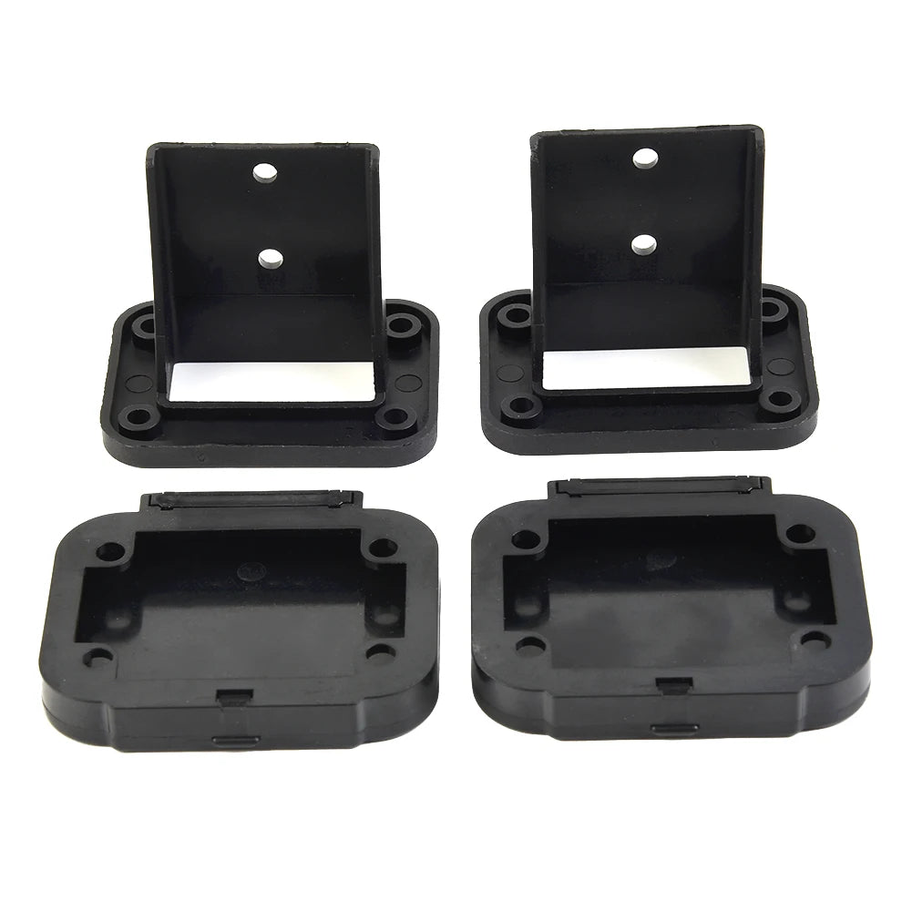 Plug Connector Panel Cover 50A For Anderson Plug Connector Kit Flush Mount Bracket Panel Cover For Caravan Camper Boat Truck