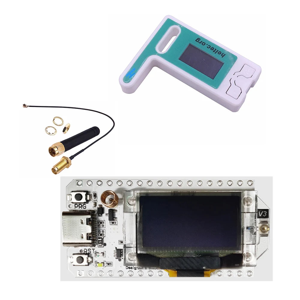 868MHz/915MHz LoRa ESP32 OLED Wifi SX1276 Module IOT Development Board with Antenna For Arduino Electronic Diy Kit PCB