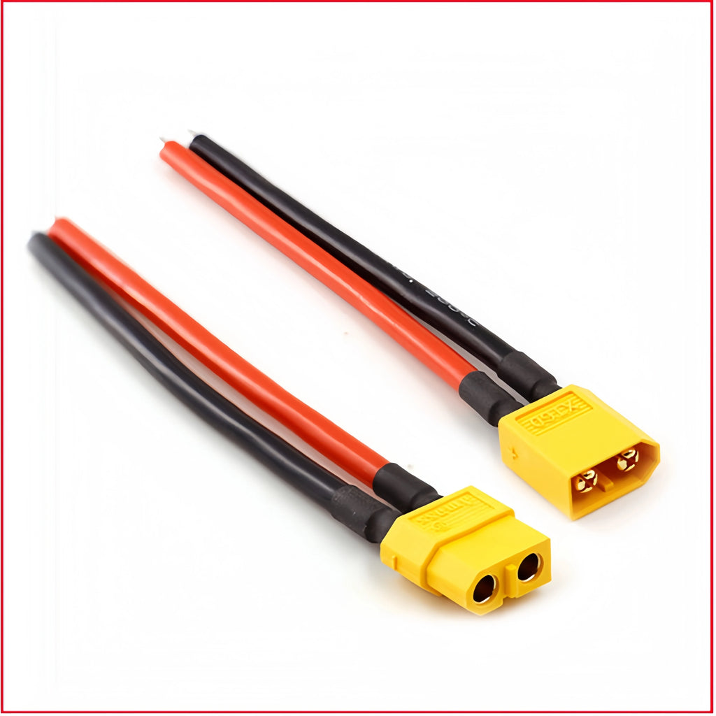 New 1-6 Pair XT60 14AWG Parallel Battery Connector Male/Female Cable Dual Extension 40CM/60CM Silicone Wire for RC Battery Motor