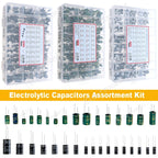 16V 25V 35V 50V 0.1uF to 2200uF DIP SMD Aluminum Electrolytic Capacitors Assortment Kit Set