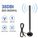 868MHz 915MHz LORA Antenna  Helium Hotspot Magnetic Base 38dbi High Gain SMA Male 3M Cable Copper Rod 800-960mhz Aerial