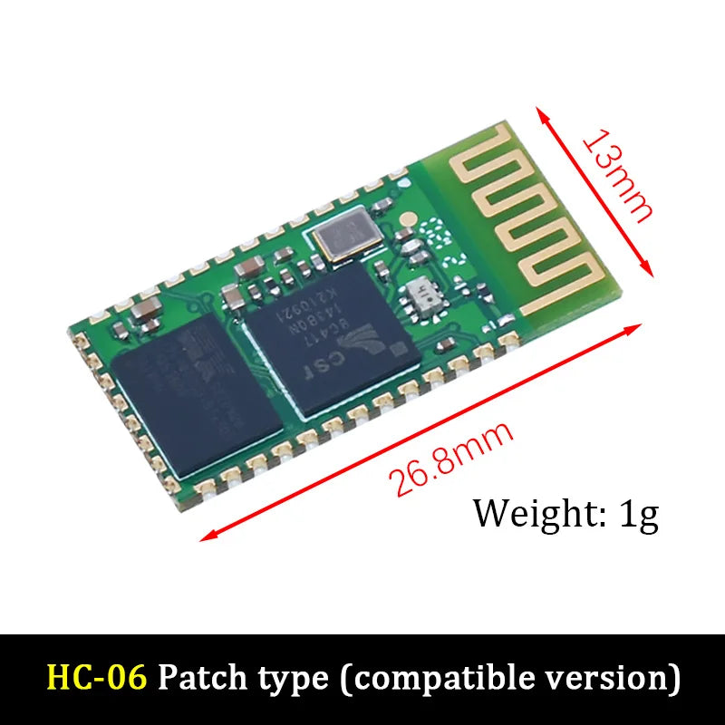 HC-05 HC 05 hc-06 HC 06 RF Wireless Bluetooth Transceiver Slave Module RS232 / TTL to UART converter and adapter for arduino
