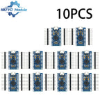 1-10pcs Pro Micro ATmega32U4 5V 16MHz Original Chip Replace ATmega328 For Arduino Pro Mini With 2 Row Pin Header For UNO R3