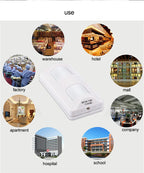 1Pcs Outdoor Pet Friendly Infrared Sensor And Microwave Detector Home Security Burglar Alarm Passive Detector Wire Waterproof