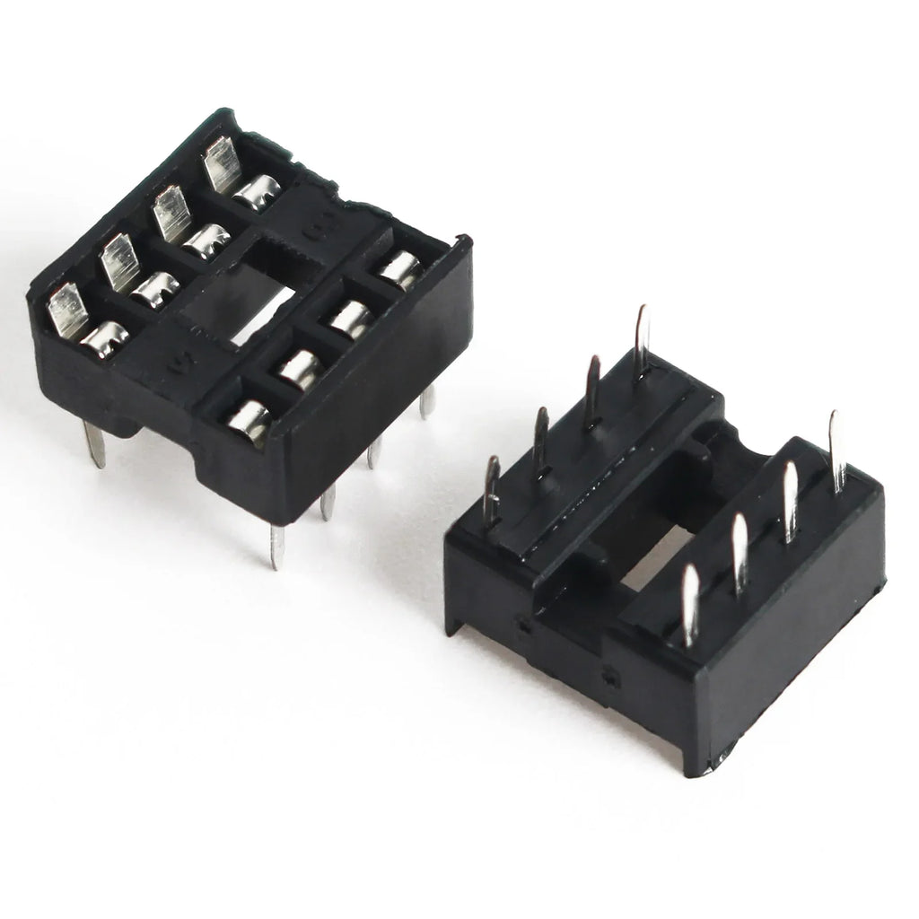 10PCS IC Seat DIP IC Socket Adaptor Solder DIY Sockets 6pin 8pin 14pin 16pin 18pin 20pin 24pin 28pin