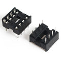 10PCS IC Seat DIP IC Socket Adaptor Solder DIY Sockets 6pin 8pin 14pin 16pin 18pin 20pin 24pin 28pin