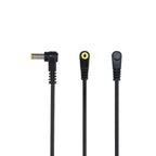 DC 5.5*2.1 / 5.5*2.5 Male 90 Degree Right Angle Connector Power DIY Cable Charging Line Monitoring Power Extension Wire