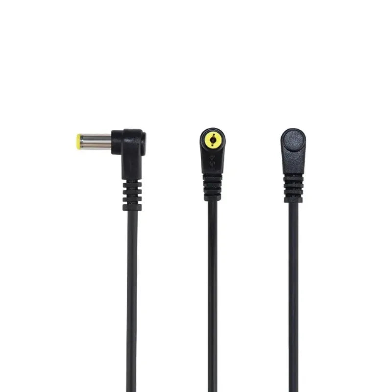 DC 5.5*2.1 / 5.5*2.5 Male 90 Degree Right Angle Connector Power DIY Cable Charging Line Monitoring Power Extension Wire