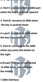 5Way Navigation Button Module with 5D Joystick, Mechanical Tactile Switch for Arduino/STM32, DIY Robotics/Game Controller