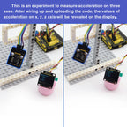 New Model ADXL345 3-Axis Accelerometer Tilt Sensor Module for Arduino IDE Programming Compatible With Lego Blocks