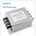 EMI filter power purifier CW7N-20/30/40/50/60/70/75A-R 380VAC 3-phase AC power supply filter Anti-interference