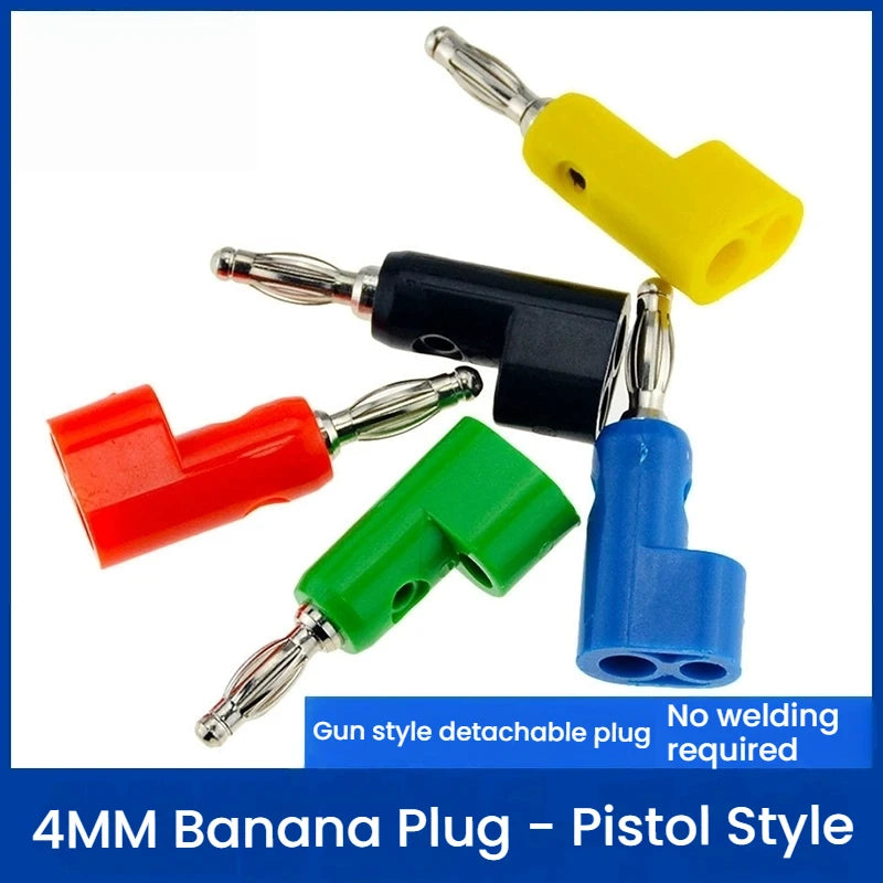 Multi - Color Stackable 4MM Banana Plug Terminal Binding Post Electrical DIY Components