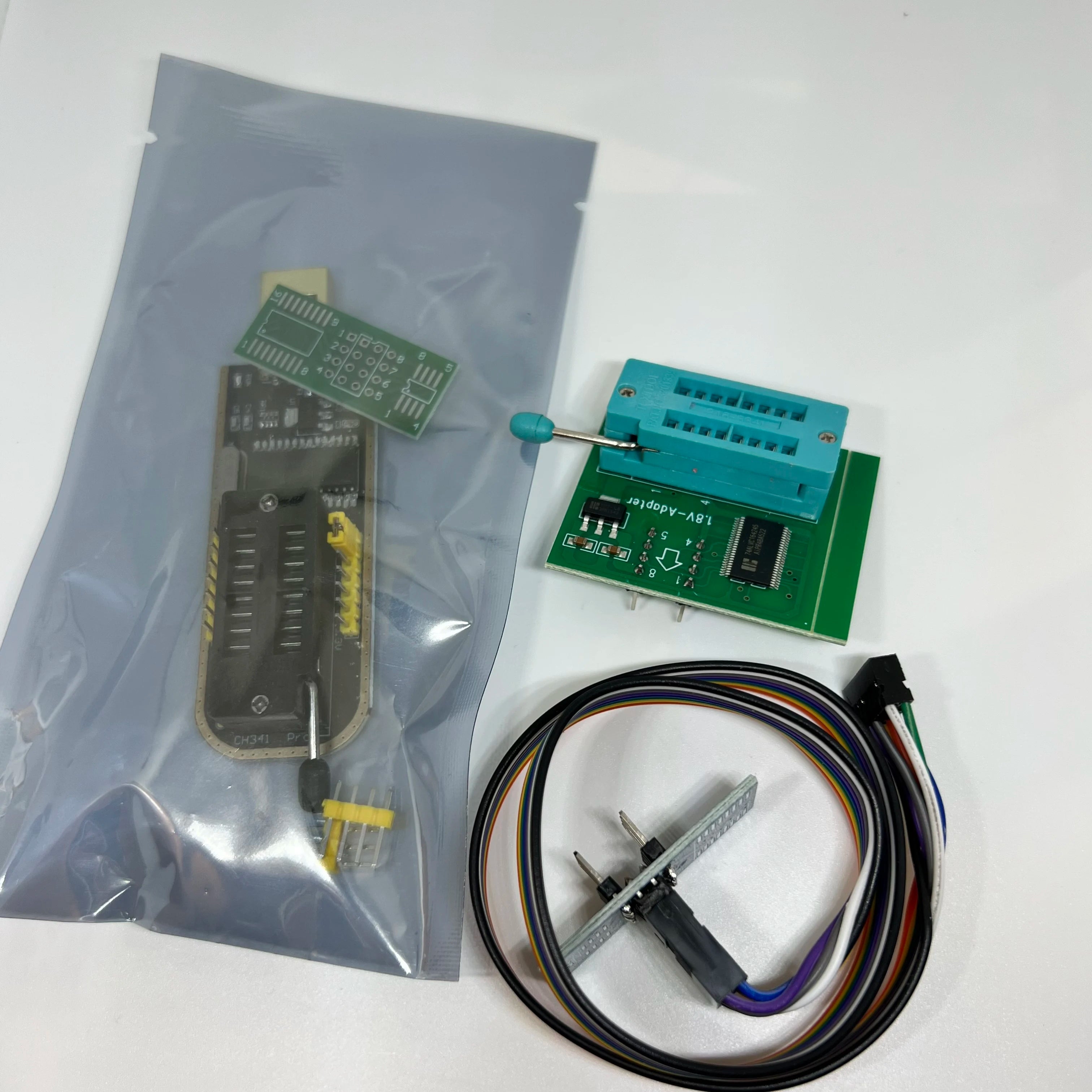 100% new Apply to msi motherboard BIOS chip through to burn down the flash free line JSPI1 programmer save brush black brick