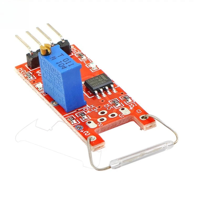 High Sensitivity Magnetic Switch Module, KY025 Reed Sensor for Electronics DIY Projects