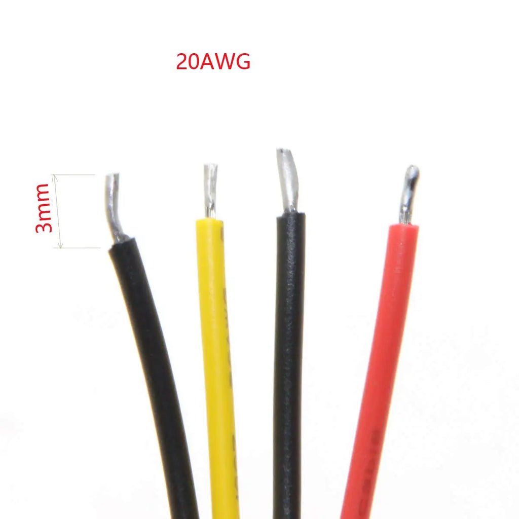1PCS/5PCS/10PCS ATX Molex Micro Fit Pitch 3.0mm 4Pin Male to Open Wire Power Adapter Cable 20cm 20AWG UL1007