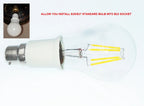 4pcs E27 to B22, B22 to E27 Light Socket Adapter 250V2A PBT Housing CE Rohs LED Lamp Base Holder Socket Converter