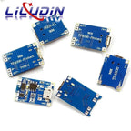 5PCS 5V 1A Micro USB 18650 Type-C Lithium Battery Charging Board Charger Module+Protection Dual Functions TP4056 18650 MINI USB