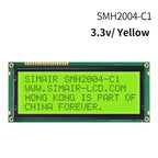 New STN COB 5/3.3V  HD7780 20*4 Dots Screen 2004 Big Character LCD Display 20x4 Blue