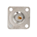 1pc N Type Female Jack RF Coaxial Connector 4-hole Panel Mount Chassis with Solder Cup Welding Terminal
