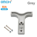 OMCH 50A 120A 175A 350A Double Pole with Copper Contact Power Connectors Accessories Handle Soft Rubber Dust Cover