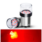 1156 BA15S P21W 1157 BAY15D P21/5W Super Brightness 3030 Chips LED Car Bulbs 12V/24V for Car Brake Reverse Lights Plug and Play