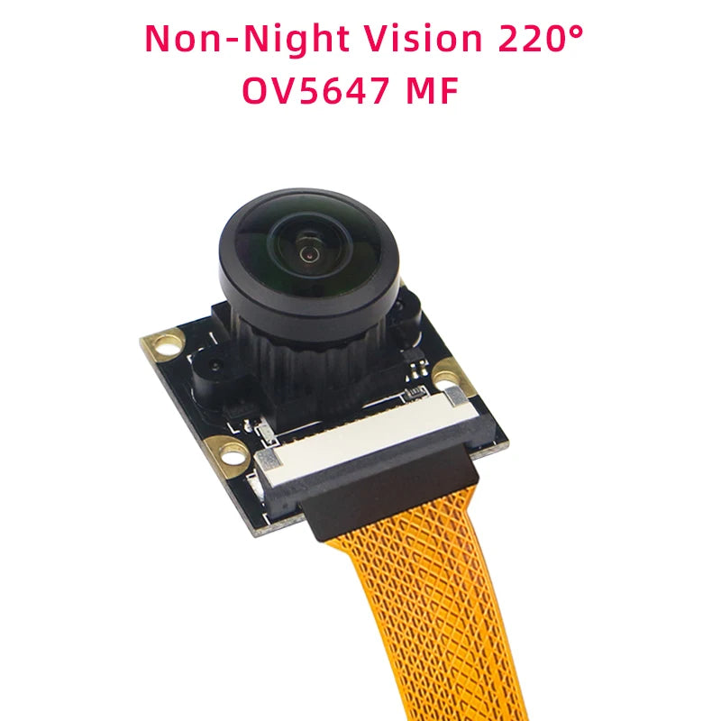 Raspberry Pi 5 Camera 5MP 1080P Optional Night Vision Wide Angle IR-CUT FF AF Cameras for RPI 5 Pi5 Zero