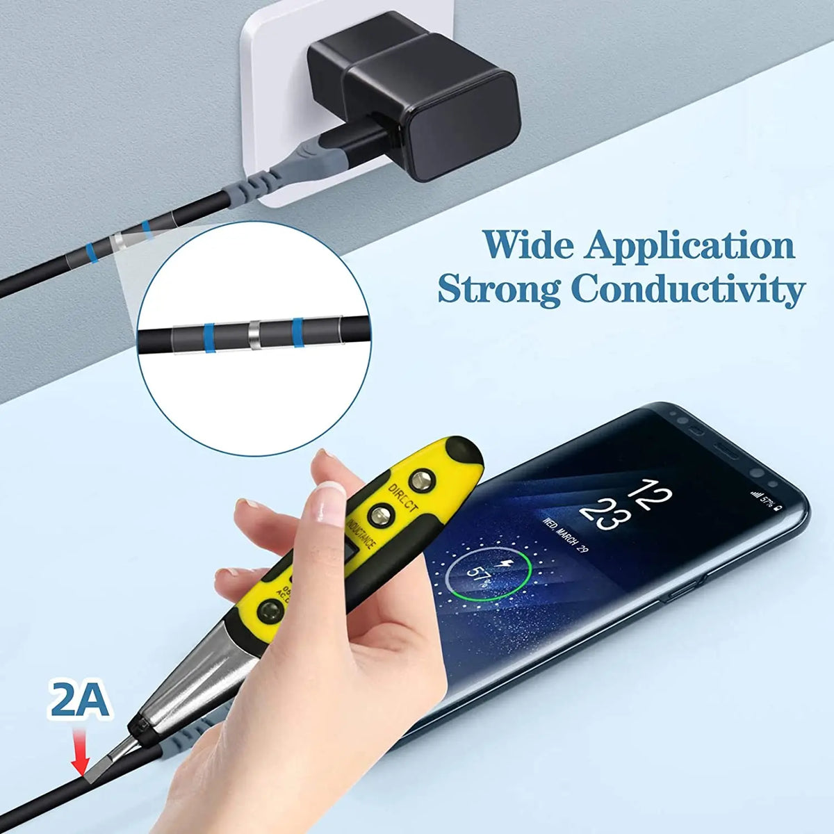 50-1200Pcs Solder Seal Wire Connectors Kit with 300W Heat Gun Waterproof Heat Shrink Butt Terminals Electrical Splice Set