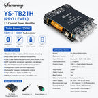 2.1CH Bluetooth Amplifier Board 200W Class D 50W*2+100W Subwoofer Bass Treble USB APP MIC KTV DC12-24V HiFi DIY Speaker
