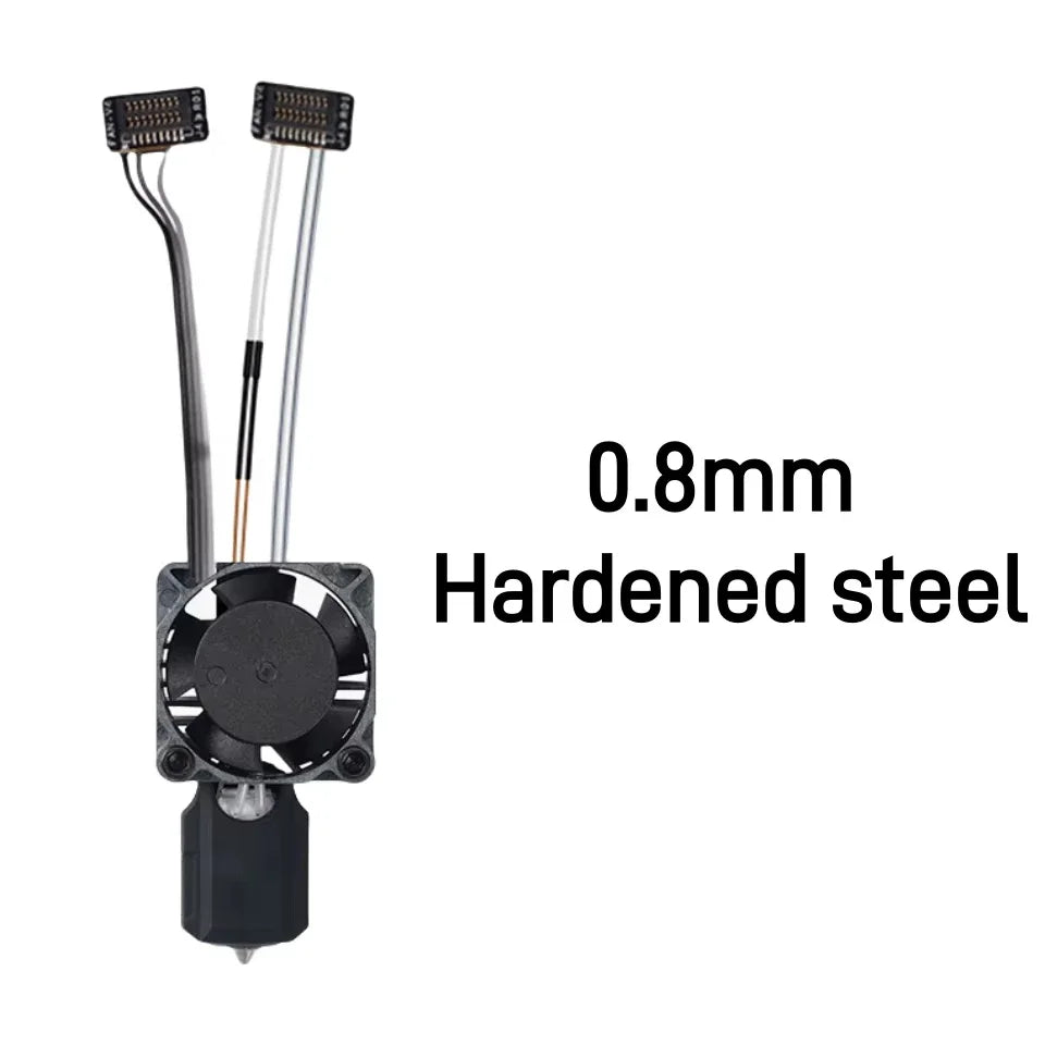 Original Hotend For Bambu Lab X1 X1C P1P P1S Hard Steel Nozzles Bamboo Bambulabs Combo Thermistor For bambu lab cooling fan