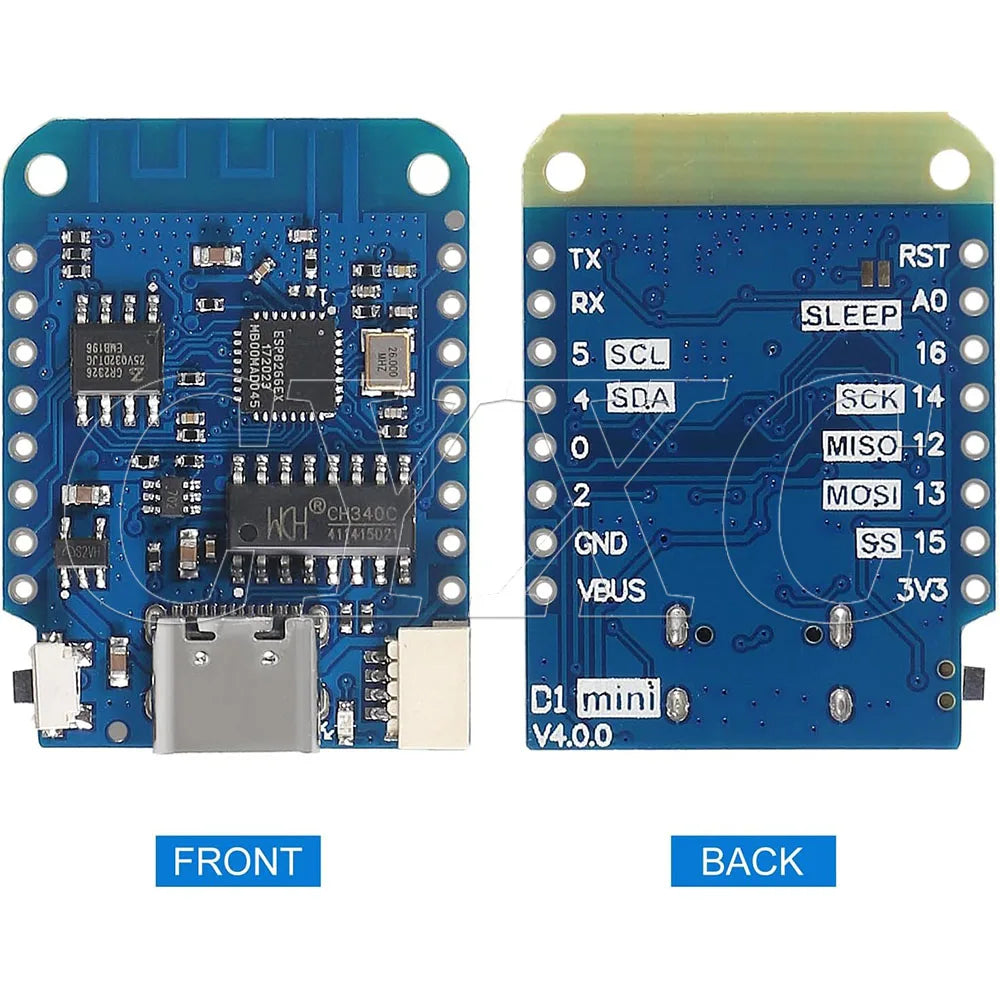 10-1PCS WeMos D1 Mini ESP8266 WIFI Internet of Things Development Board Based ESP-8266 D1 Mini V4.0.0 NodeMCU Lua IOT Board