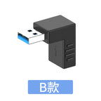 90 Degree Left Right Angled USB 3.0 A Male To Female Adapter Connector For Laptop PC Whosale&Dropship