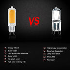G9 LED Light Bulb 220V 5W 7W 10W COB LED Lamp Glass G9 Bulbs Replace Halogen Bulb LED Lights for Home Ceiling Lamp Chandeliers