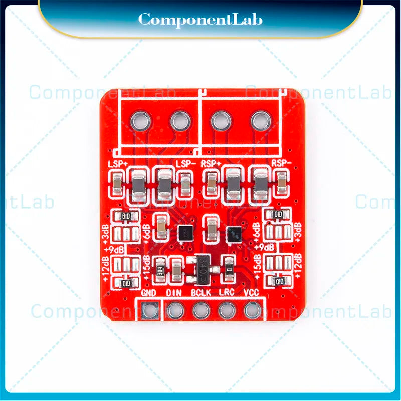 5-15pcs New original MAX98357A stereo PCM input Class D amplifier I2S stereo audio module 8 channel TDM