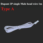 6 Ports 10 Ports Dupont Terminal Junction Box Hub Splitter Dupont 2/3P Male/Female Plug Cable Quick Line Connector For LED Strip