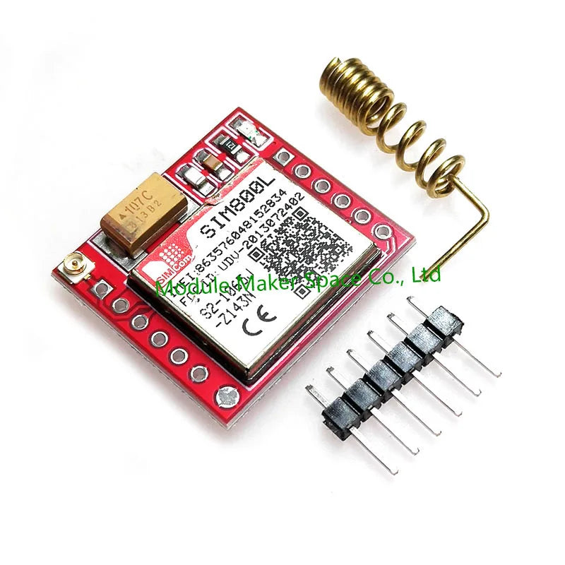 SIM800L GPRS GSM Module Core Quad-band TTL Serial Port IPX Interface PCB Antenna Micro SIM Card for Arduino Smart Phone