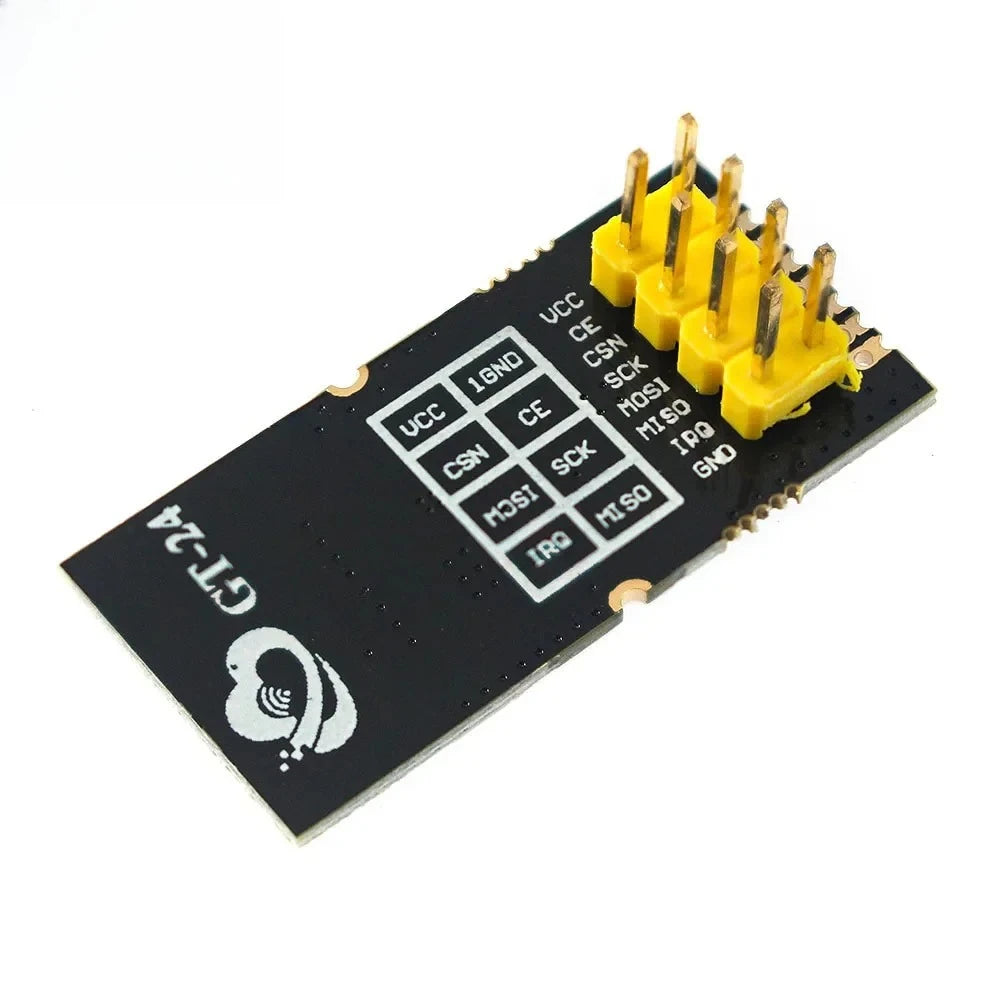 SMD/DIP GT-24 Wireless Module 2.4G NRF24L01+PA+LNA Industrial Grade Digital Transmission Wireless Module 1100 Meters For Arduino