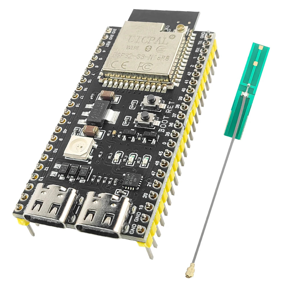 Extend Antenna ESP32-S3 Development Board 2.4G Wifi Module for Arduino IDF AI IOT DIY ESP32-S3 N16R8 CH343 Type-C ESP32S3
