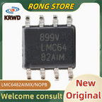 10PCS 7390 New and original LMC6482AIM LMC6482AIM/NOPB LMC6482A LMC6482 SOP-8