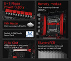 MACHINIST X79 Motherboard S7 LGA2011-3 Xeon Kit E5 2689 CPU Processor and DDR3(2x16gb)32gb 1866MHz Memory NVME/SATA M.2 M-ATX