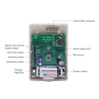 1/3pc 433MHz Indoor Wireless PIR Motion Sensor Detector Battery Powered Wide Angle Detection Range for Burglar Home Alarm System