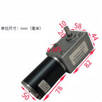 Inductor dc resistance Dc motor speed controller High torque self-locking motor WS-5882GW-50ZY-DC24V-1.5rmp