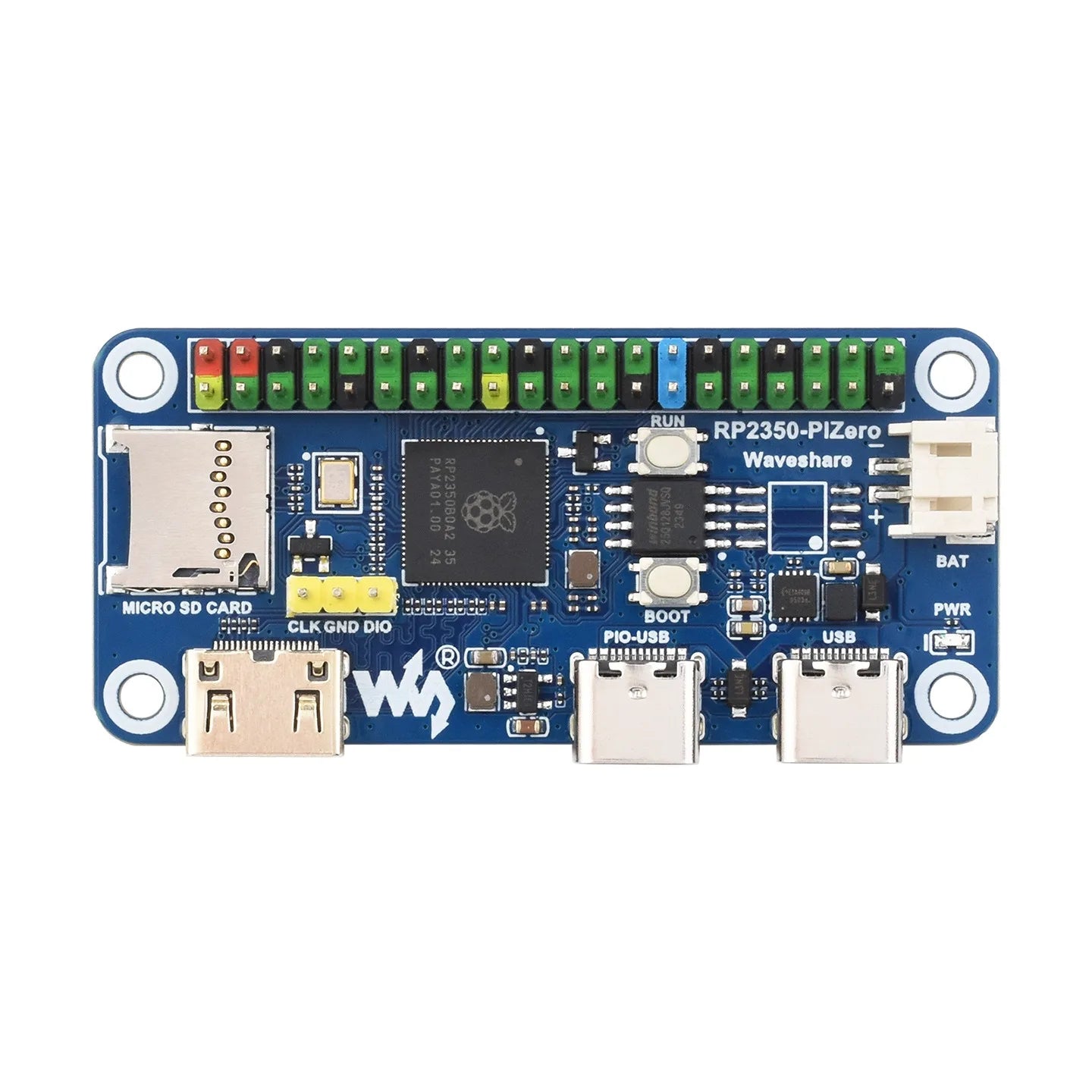 Raspberry Pi RP2350 Development Board Dual Core Processor 40Pin GPIO Compatible with Pi Zero Direct Replacement for DIY Projects