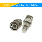 1-10PCS SMA To FME Male Female Straight Connector SMA TNC BNC UHF F FME Male Female To FME Male Female Coaxial RF Adapters Brass